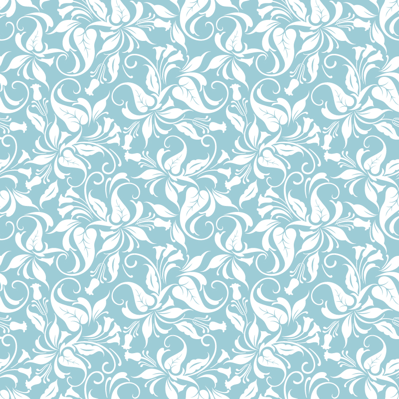 Green background white seamless background pattern vector material