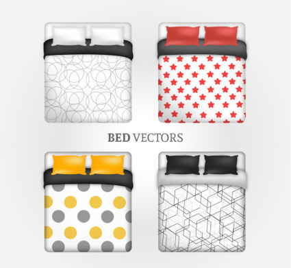 4 Double design vector material fashion