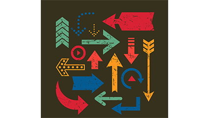 16 models to do the old effect arrow vector material