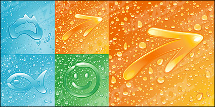 The composition of the water pattern