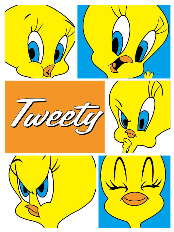 Tweety Vector material