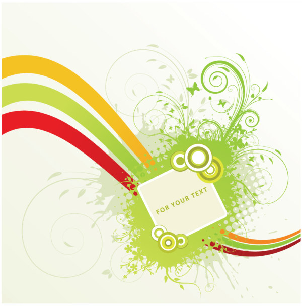 Notices, pattern, butterfly vector