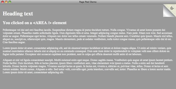 Double-page tear effect of ~ js effects