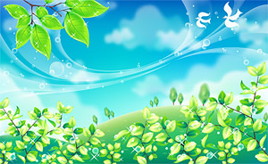 spring Vector material