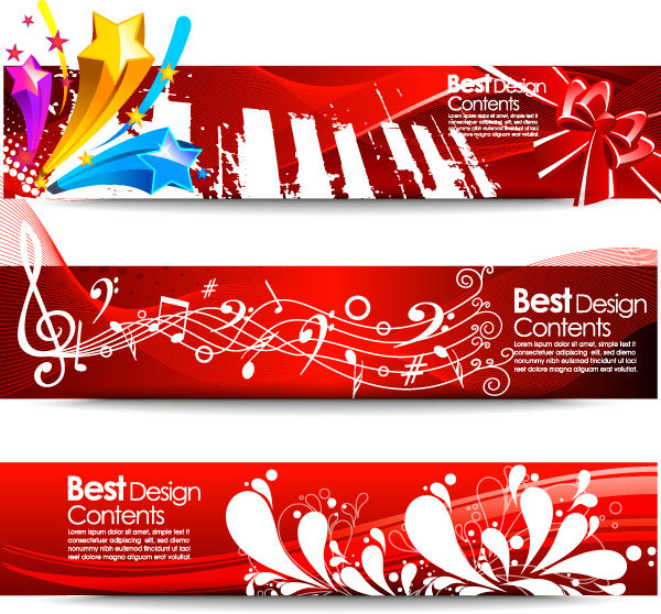 Practical banner background vector -1