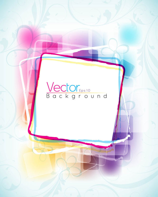 Symphony dynamic pattern background 02 - vector