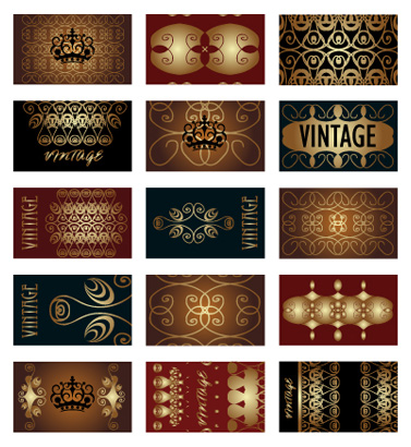 European border pattern - Vector