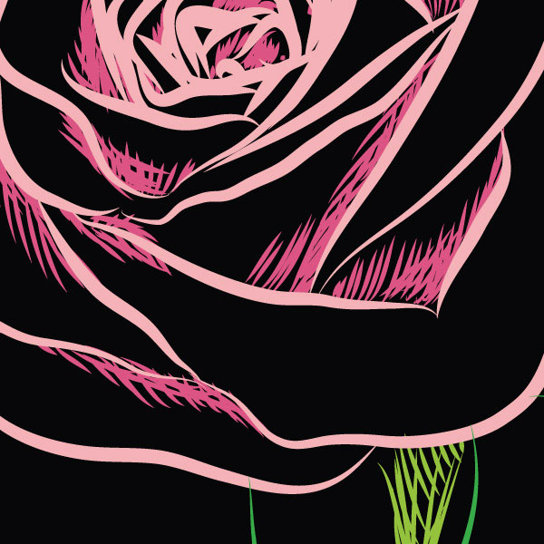 Roses local vector material -1