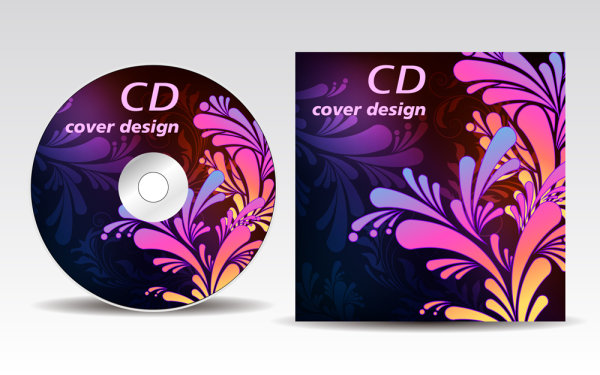 The CD disc paste disc box 02 - vector material
