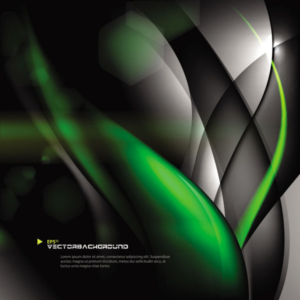 Brilliant dynamic background 04 - Vector