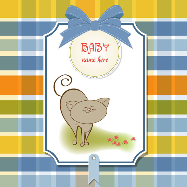 Cute cartoon illustration 01 - vector material