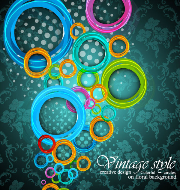 The trend background 02 - vector material