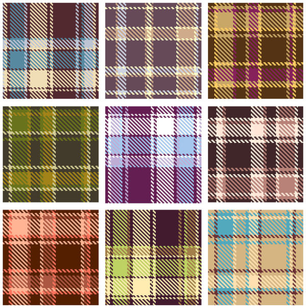 Plaid pattern 02 - vector material