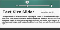 JQuery Based on the article page adjust font size (JS + CSS)