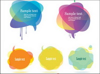 Symphony speech bubble vector superposition