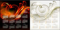 2011 Calendar Template 01 - Vector