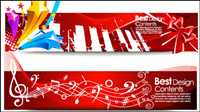 Practical banner background vector -1