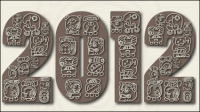 Mayan patterns 04 - vector material