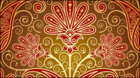 Continental exquisite pattern background 02 - vector material