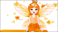 Flower Fairy 01 - vector material