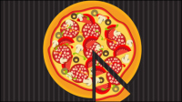 Pizza illustrator 03 - vector material