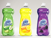 Cleaning supplies packaging design