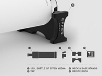 Effen Vodka appreciation of perfume packaging design