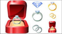 Wedding ring Vector
