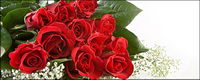 Bouquet of red roses picture