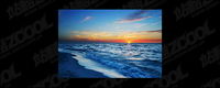 The sea at dusk picture material-8