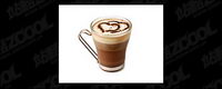 A cup of coffee picture material