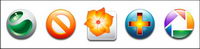 Crystal software LOGO series transparent png icon