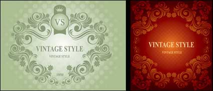 European classical pattern vector material