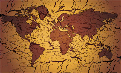 Old Map Vector			