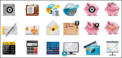 Exquisite icons - vector material