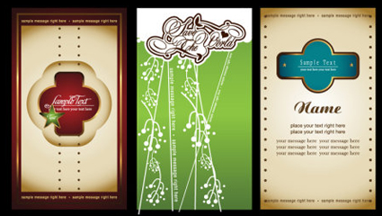 Notes card 01 - vector