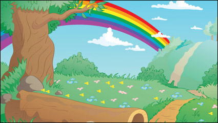 Summer cartoon images 03 - vector