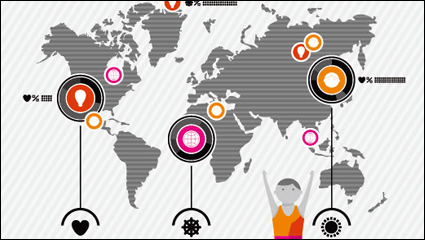 Business Data Graphics 01 - vector material