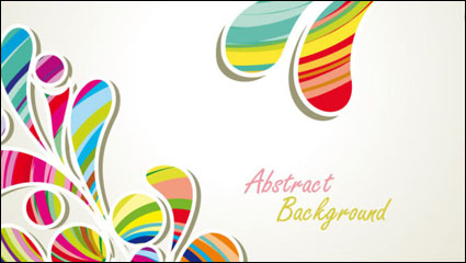 Fashion pattern background 04 - vector material