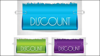 The fine label card 04 - vector material