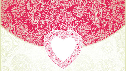 Heart-shaped Valentine