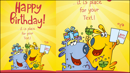 Cartoon illustrator 04 - vector material