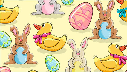 Cartoon Egg illustrator 02 - vector material