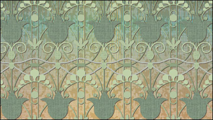 Exquisite pattern background 02 - vector material