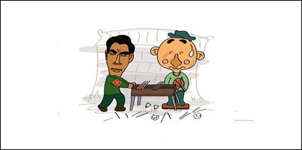 Series of short scenes of the classic series 1 lamb