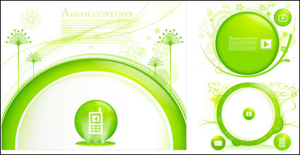 Mobile pattern vector