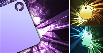 Tag, label Symphony vector