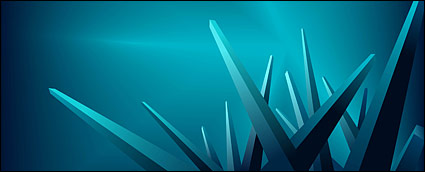 Three-dimensional elements of vector material Strip