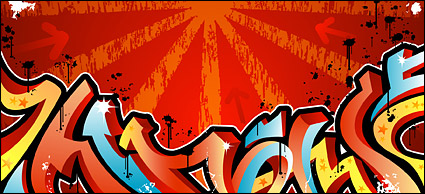 Street graffiti logo