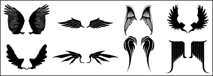 Go Media produced vector material - cool wings-2